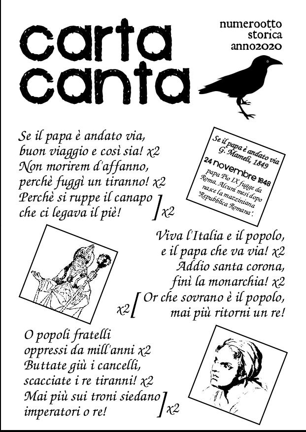 Cartacanta #8 - Storica