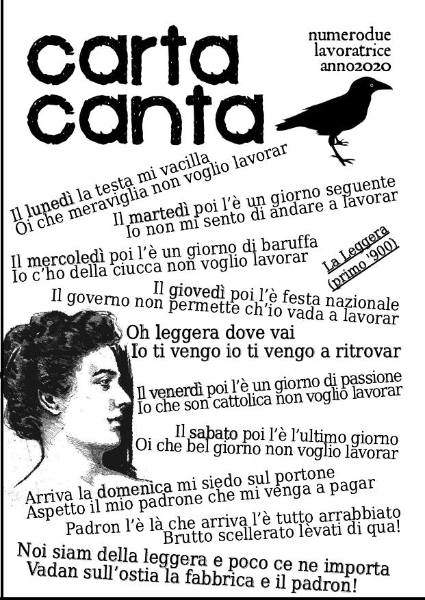 Cartacanta #2 - Lavoratrice