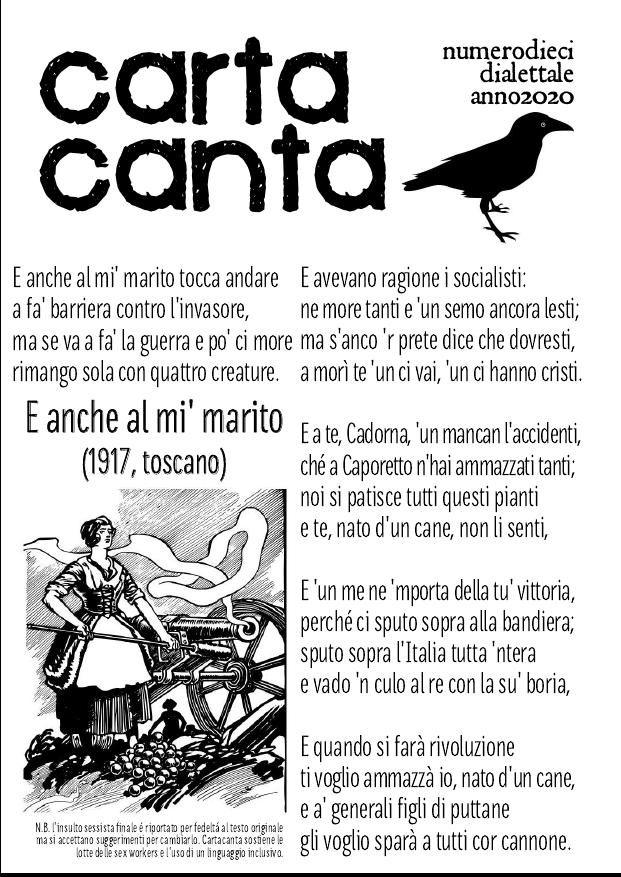 Cartacanta #10 - Dialettale