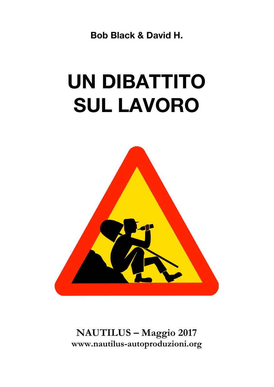 Un dibattito sul lavoro