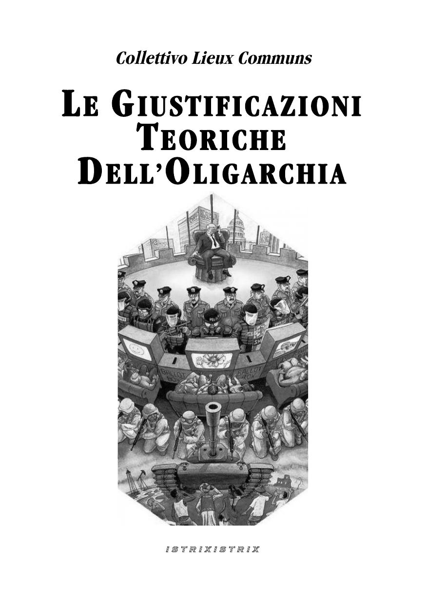 Le giustificazioni teoriche dell'oligarchia