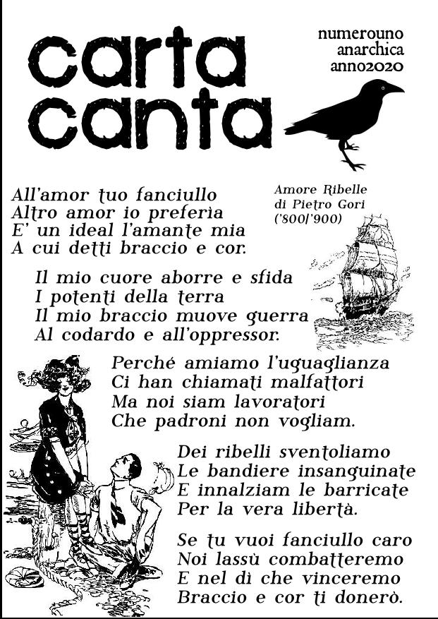 Cartacanta #1 - Anarchica