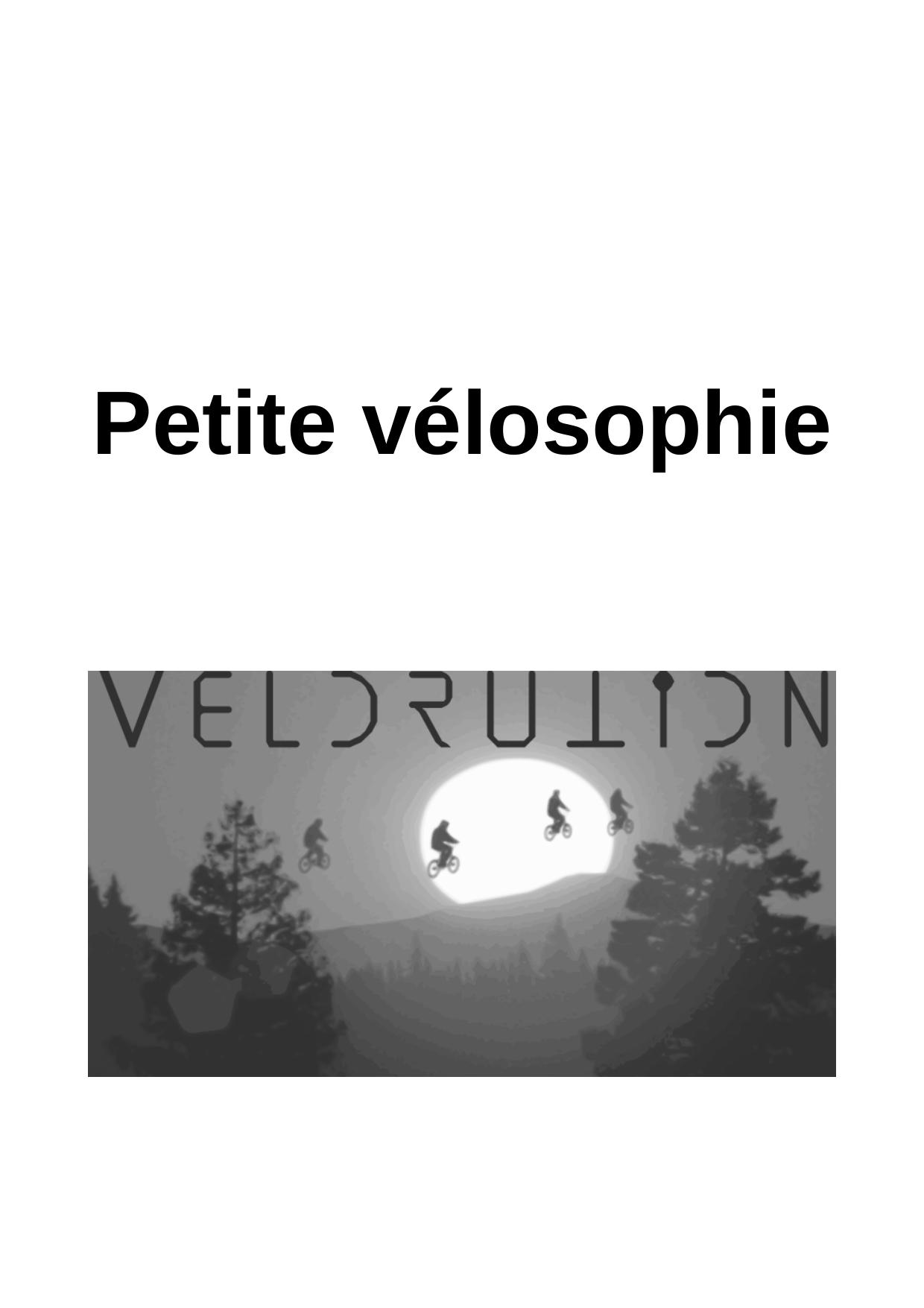 Petite Vélosophie