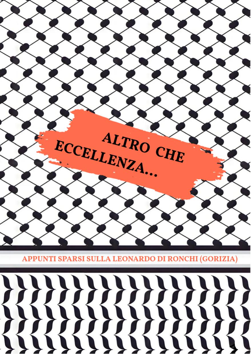 Altro che eccellenza... Appunti sparsi sulla Leonardi di Ronchi (Gorizia)