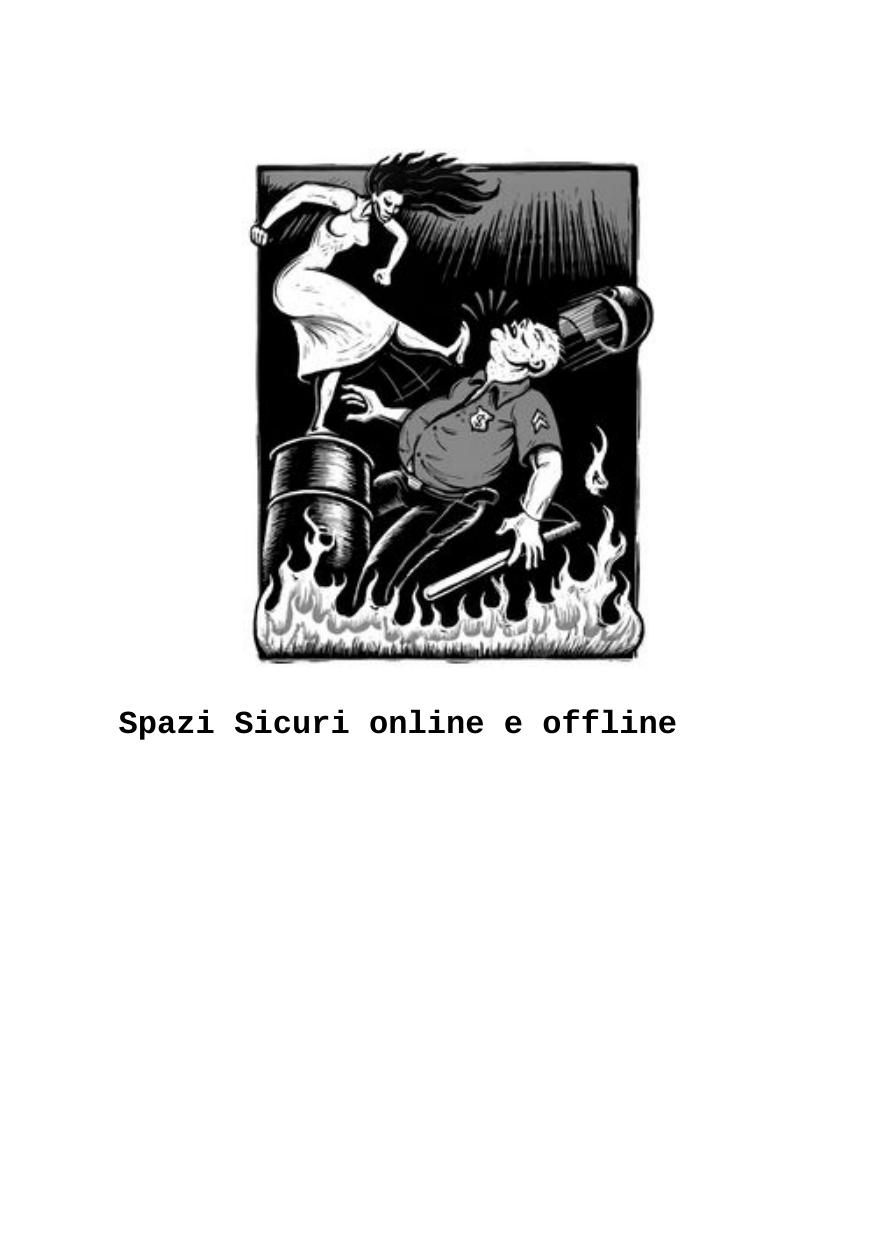 Spazi Sicuri online e offline